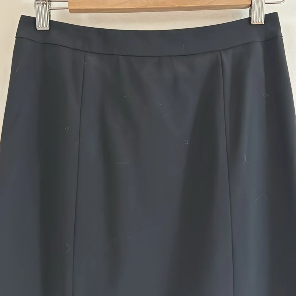 Pink Tartan black wool pencil skirt sz2 - Picture 2 of 11